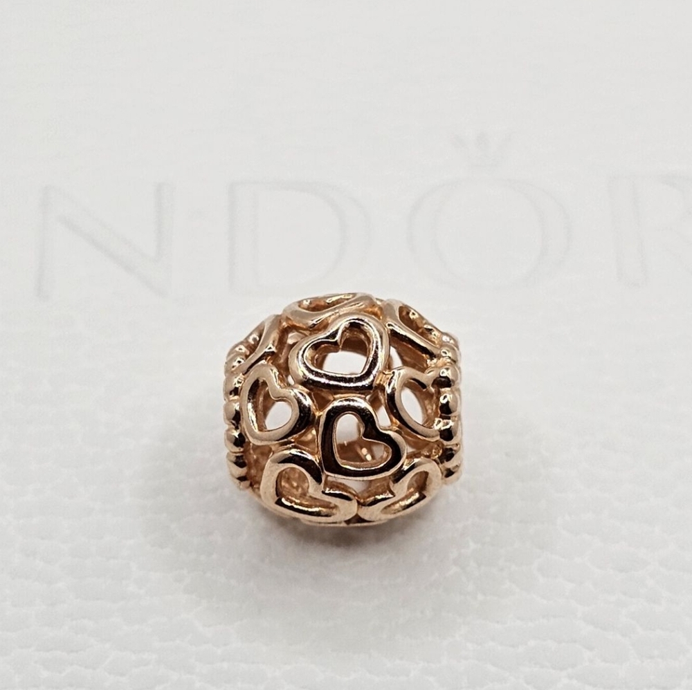 ❤️Authentic Pandora ROSE HEART CHARM